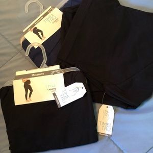 COPY - Time and Tru maternity leggings XXL  3 pai…